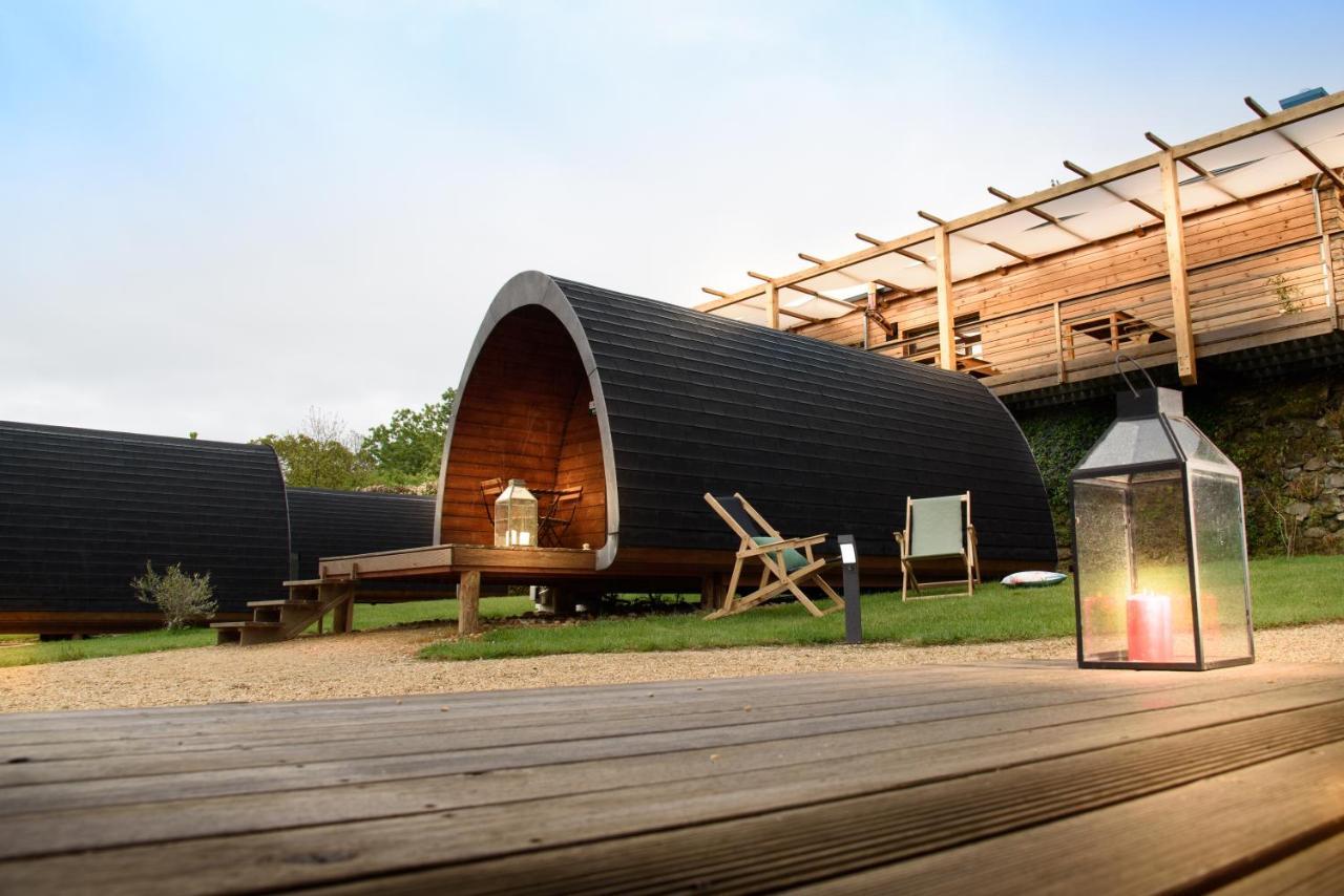 Hotel Glamping Hills Santa Comba de Rossas Exteriér fotografie