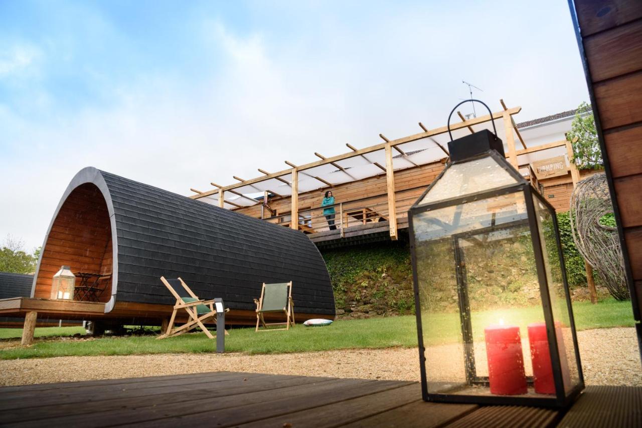 Hotel Glamping Hills Santa Comba de Rossas Exteriér fotografie