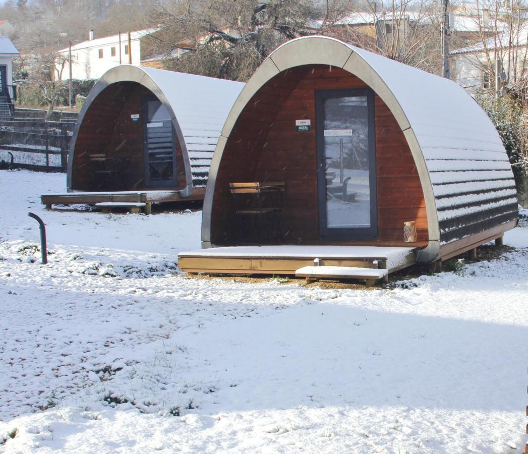 Hotel Glamping Hills Santa Comba de Rossas Exteriér fotografie