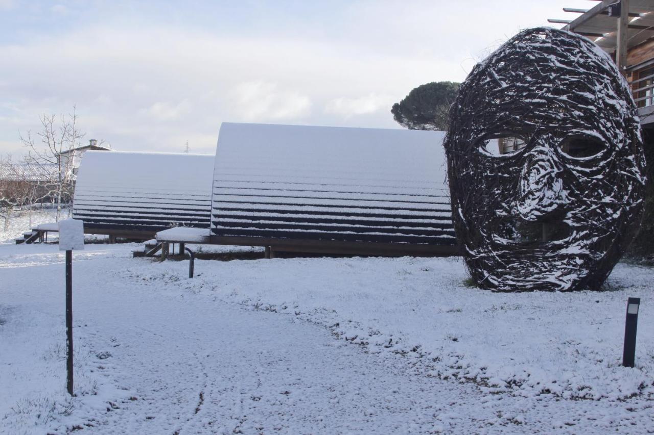 Hotel Glamping Hills Santa Comba de Rossas Exteriér fotografie