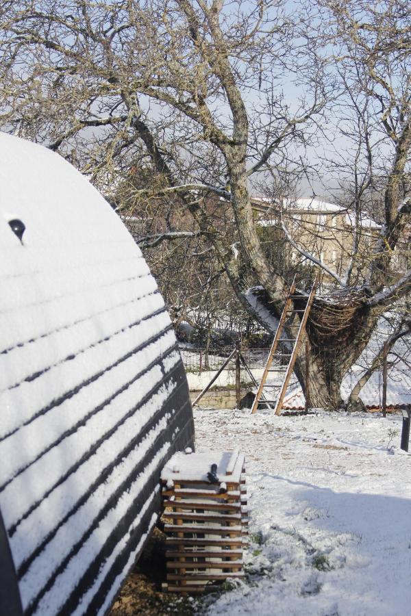 Hotel Glamping Hills Santa Comba de Rossas Exteriér fotografie