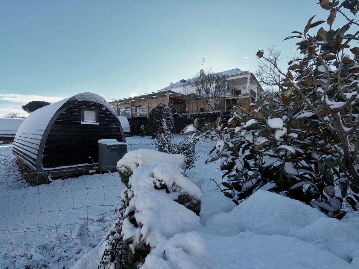 Hotel Glamping Hills Santa Comba de Rossas Exteriér fotografie