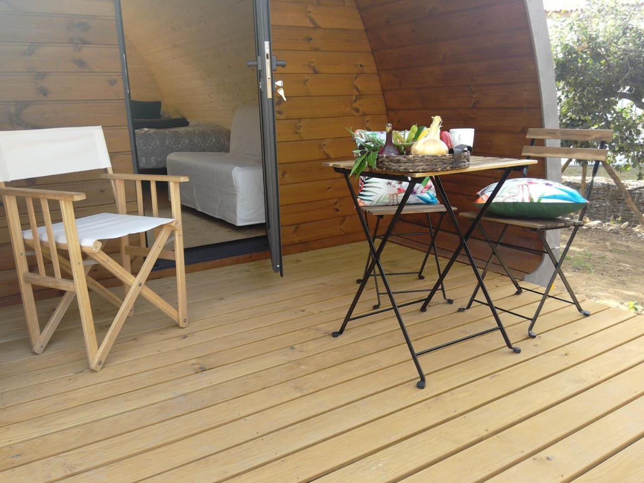 Hotel Glamping Hills Santa Comba de Rossas Exteriér fotografie