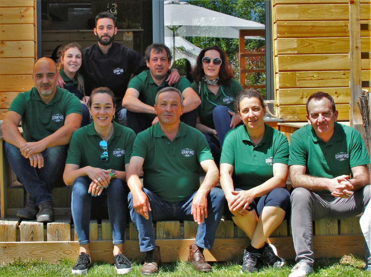 Hotel Glamping Hills Santa Comba de Rossas Exteriér fotografie