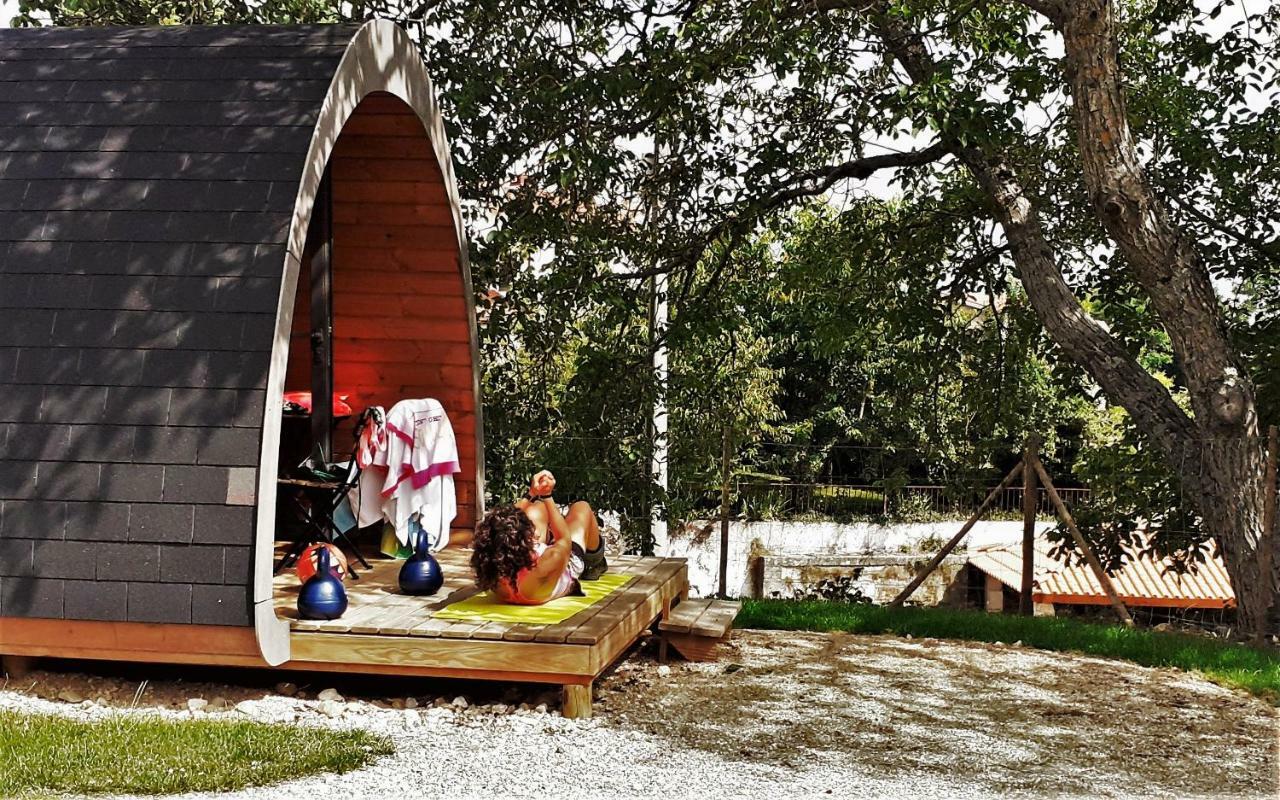 Hotel Glamping Hills Santa Comba de Rossas Exteriér fotografie