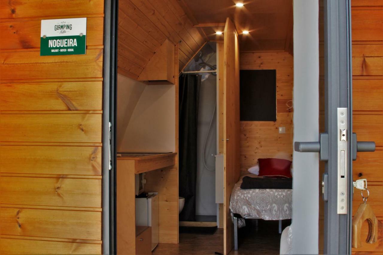 Hotel Glamping Hills Santa Comba de Rossas Exteriér fotografie