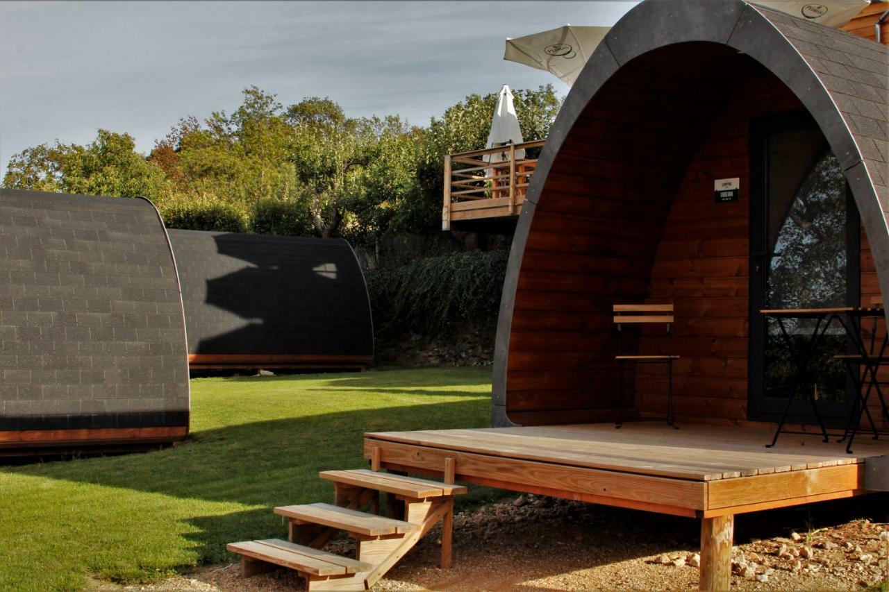 Hotel Glamping Hills Santa Comba de Rossas Exteriér fotografie