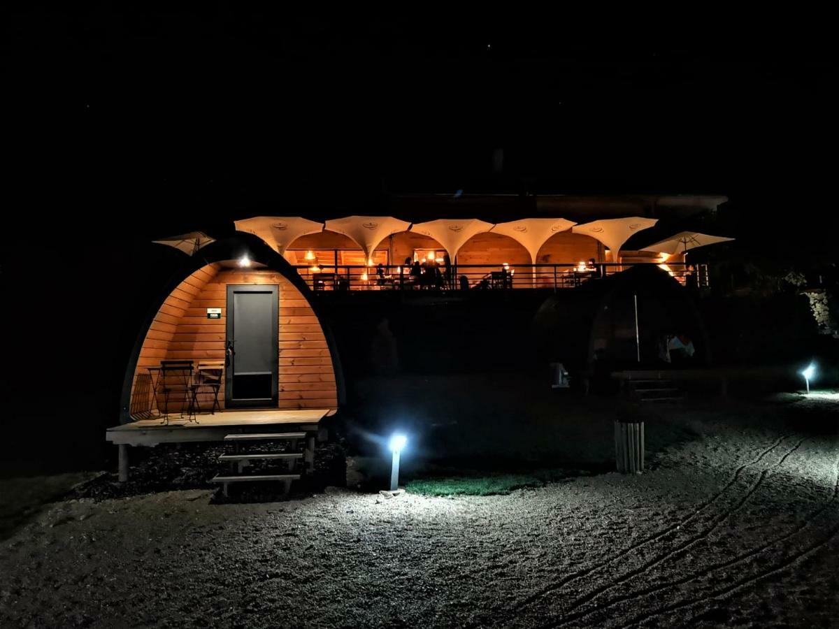 Hotel Glamping Hills Santa Comba de Rossas Exteriér fotografie