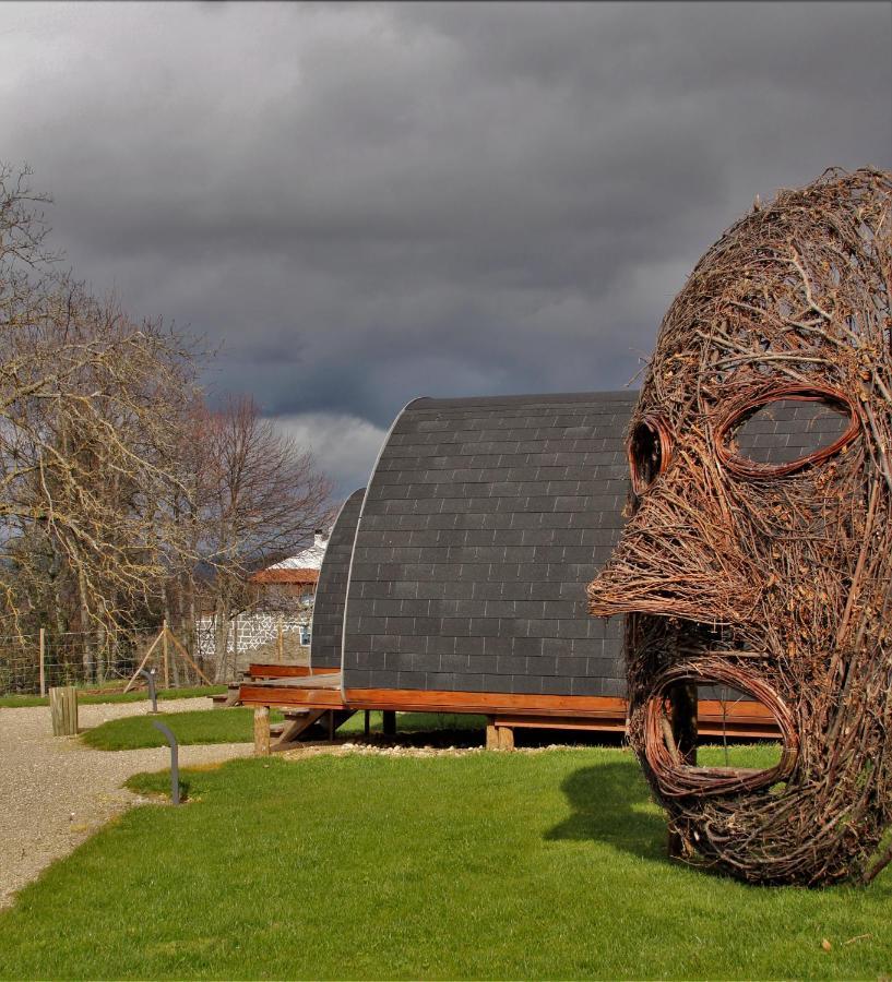 Hotel Glamping Hills Santa Comba de Rossas Exteriér fotografie